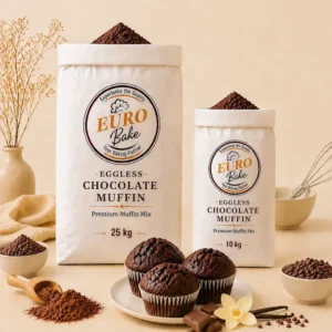 Egg Less Chocolate Muffin