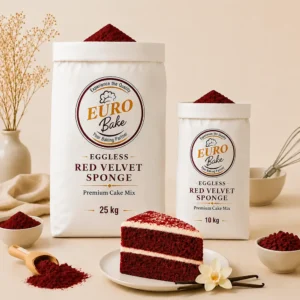 Egg Less Red Velvet Sponge