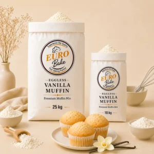 Egg Less Vanilla Muffin